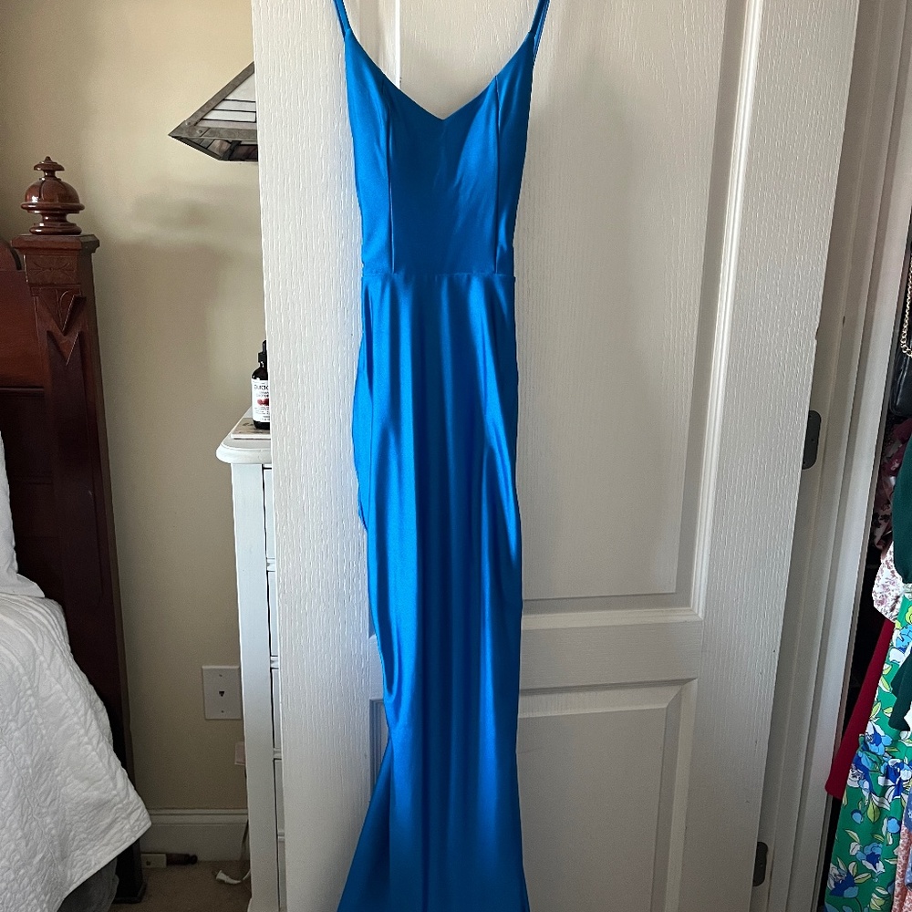 Jessica Angel Electric Blue Prom Dress